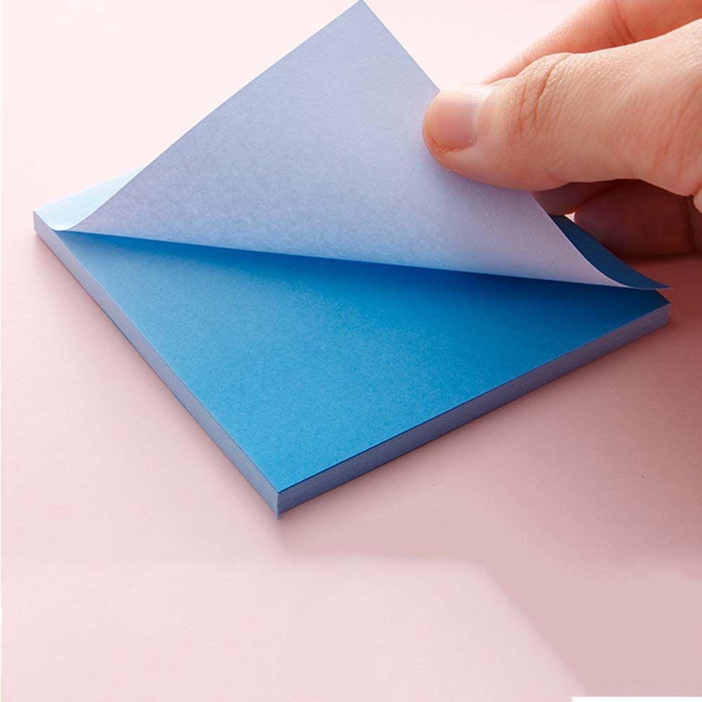 Agustina Gradient Notepad Kawaii 50lembar To Do List Paper Hand Nota Akun Bookmark Marker Alat Tulis Memo Pad