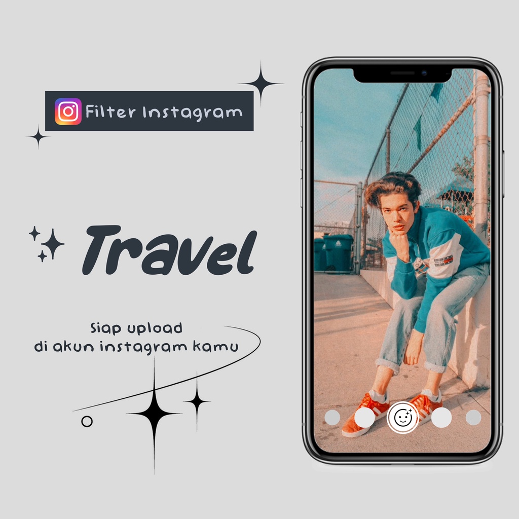 FILTER INSTAGRAM - TRAVEL ( by @username kamu &amp; Nama Filter Bisa Diubah)