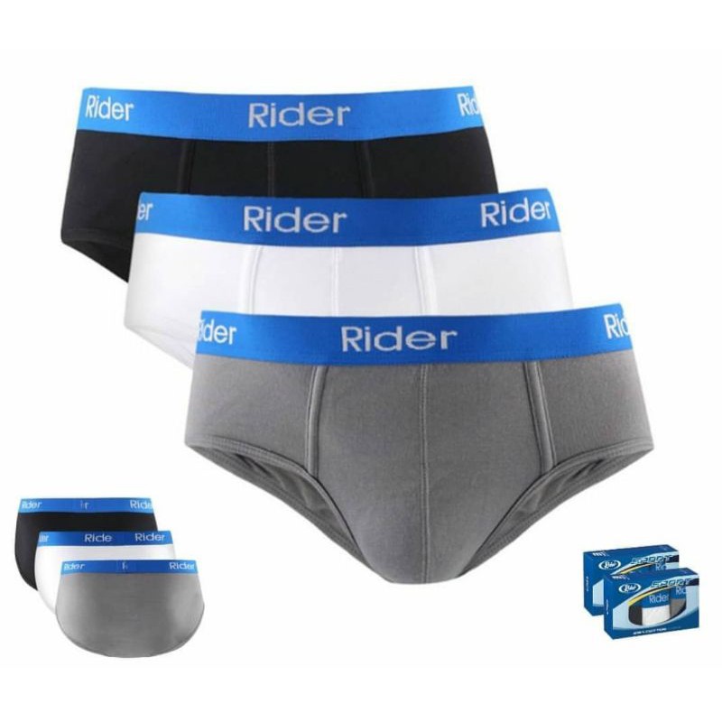 Celana Dalam Rider/celana dalam cowok ( 3 pcs)