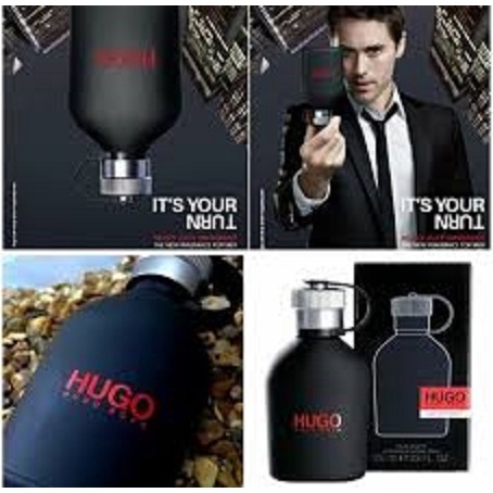 BEST SELLER!!!(COD) PARFUM HUGO BOSS JUST DIFFERENT EDT ORIGINAL IMPORT SINGAPORE PARFUM COWOK TERLARIS PARFUM HUGO BOSS ARMY HITAM EDT 100ML