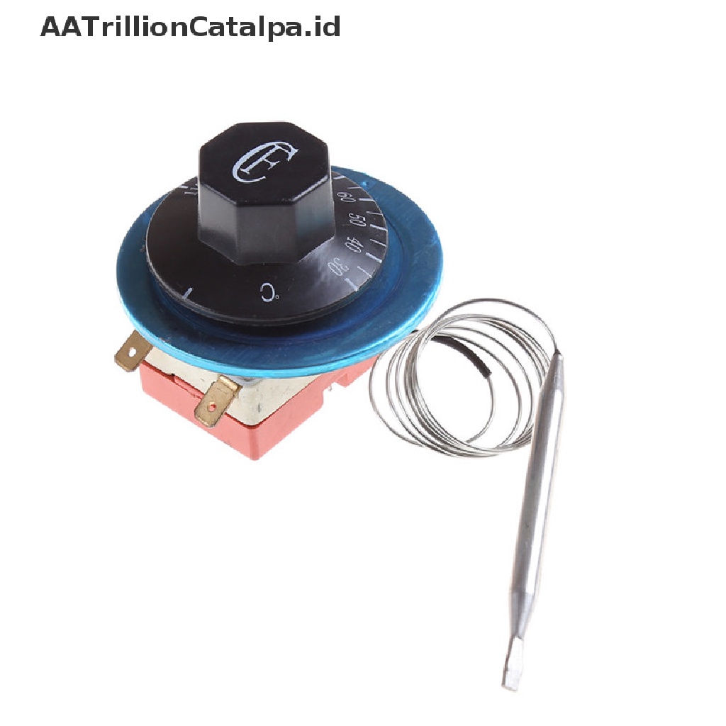 (AATrillionCatalpa) Saklar Thermostat Pengatur Suhu 220V 16A High-tech Dial Untuk Oven Elektrik