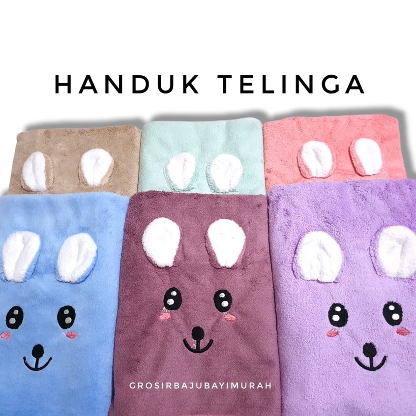 handuk bayi  HALUS TELINGA perlengkapan mandi