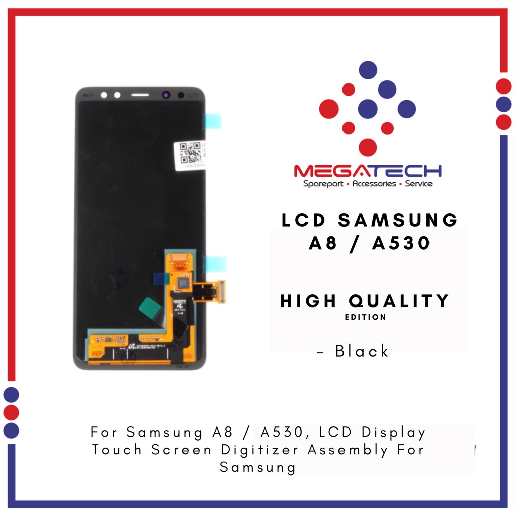 LCD Samsung A8 2018 / A530 Fullset Touchscreen - OLED