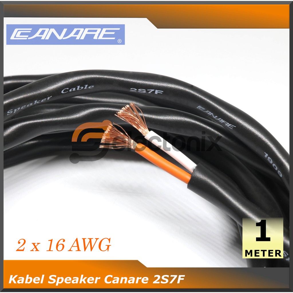 Kabel Speaker Canare 2S7 / 2S7F [1m]
