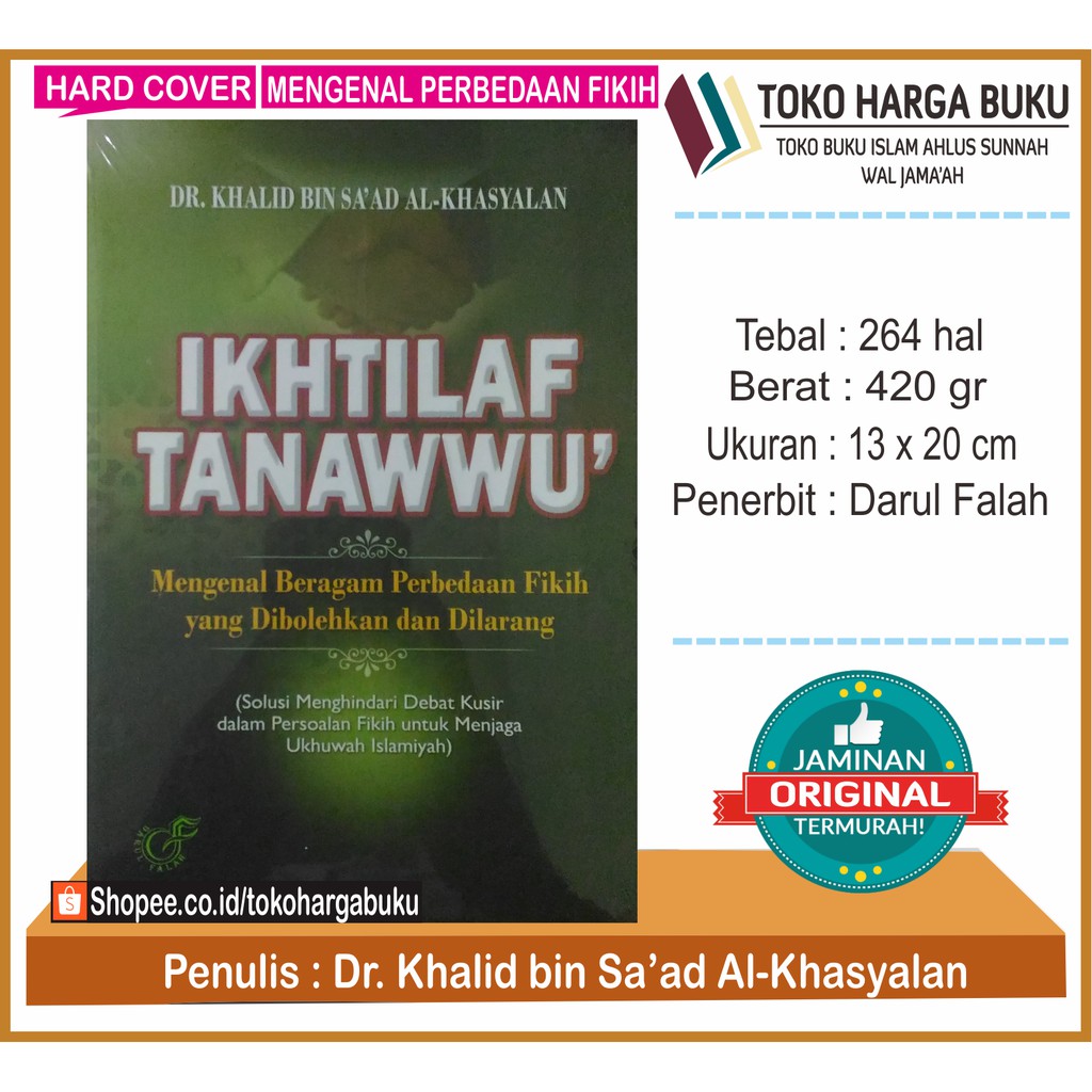 Ikhtilaf Tanawwu' - Ikhtilaf Tanawwu Penerbit Darul Falah