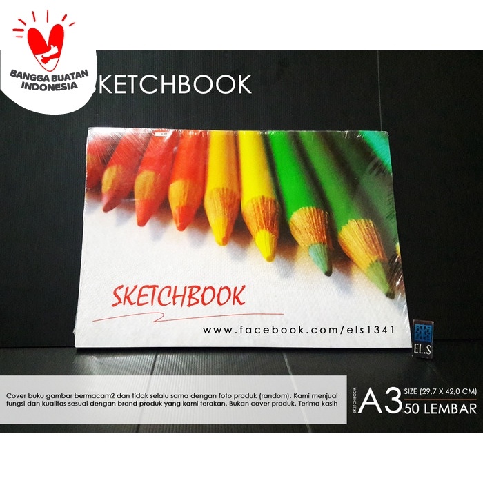 

Sketsagambar- Kiky Sketch Book A3 -Buku-Gambar-Sketsa.