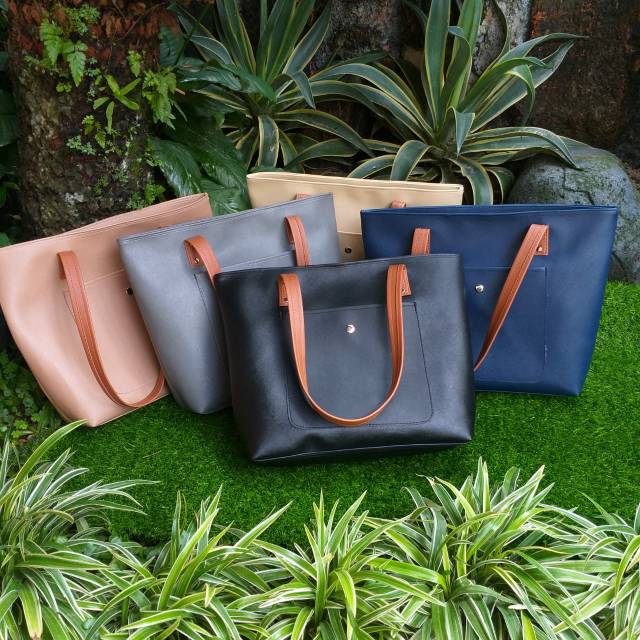 Tas Tote MAWAR KOMBI tote bag Tas Wanita murah tas bahu tas