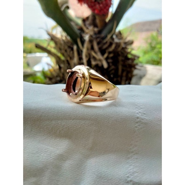 cincin emban swasa motif polos