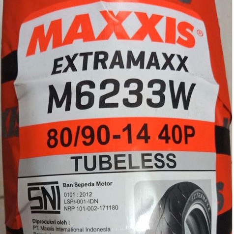 BAN LUAR MAXXIS 80/90-14