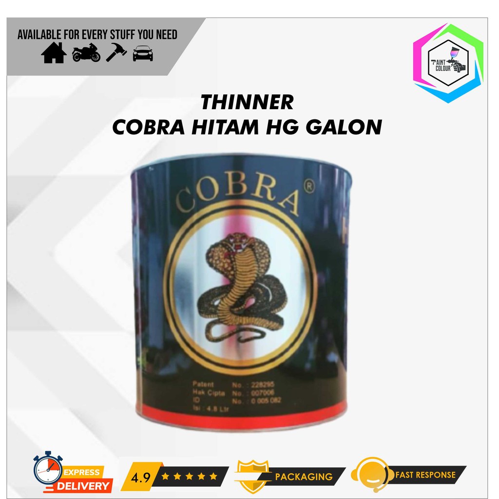 THINNER COBRA HITAM GALON