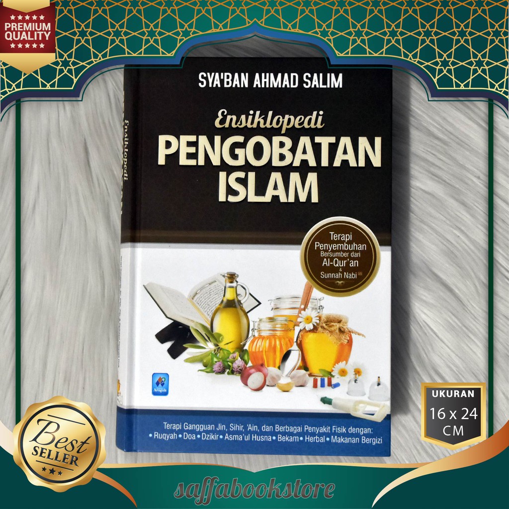 Bisa COD - Buku Ensiklopedi Pengobatan Islam - Pustaka Arafah, Buku Petunjuk Bekam, Buku Doa Ruqyah