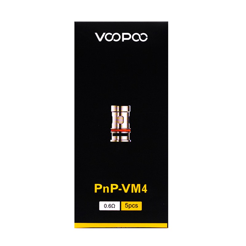 Voopoo PnP-VM4 0.6 Ohm Coil Head PACK  5  PCS