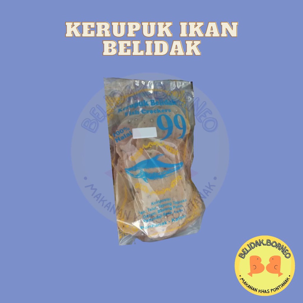 

Kerupuk Ikan Belidak Cap 99 350 gr