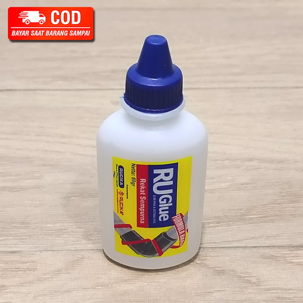 LEM PIPA BOTOL PVC RUCIKA WAVIN RUGLUE 60ML