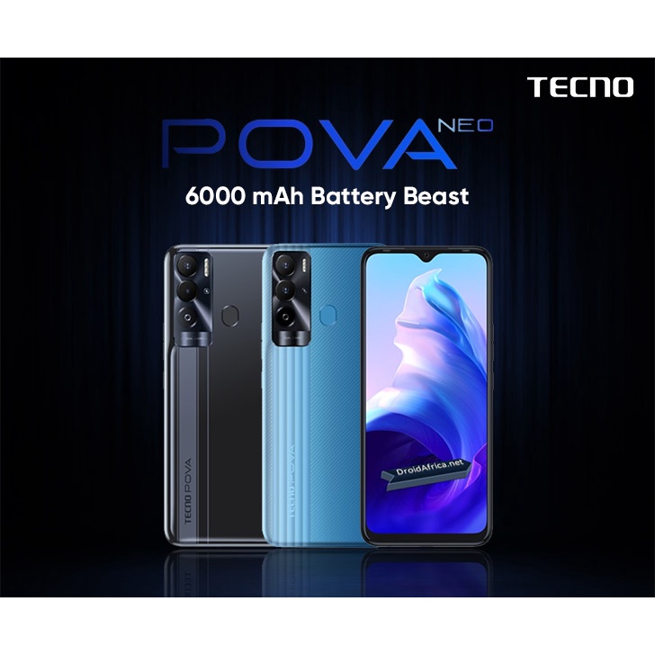 Tecno Pova Neo 4GB+64GB [ Extanded 3GB ] 7GB Garansi Resmi 1 Tahun by Infinix-1