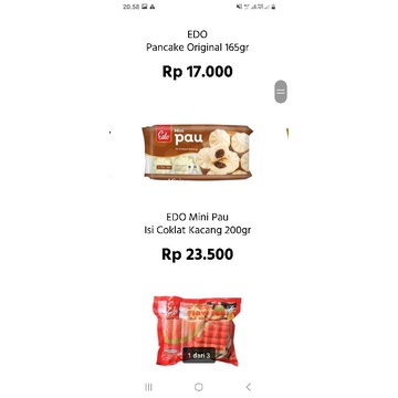 

Mini pau Coklat Kacang 200gr