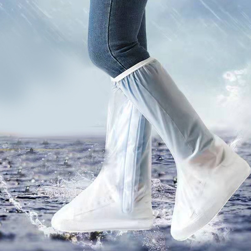 Rain Cover Hujan Sepatu Waterproof - H-213 - White