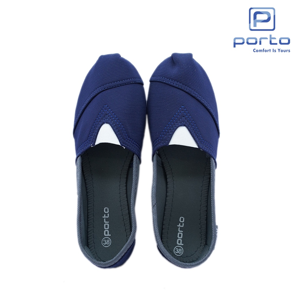 BA213L - Porto Leveling Sepatu Wanita Flatshoes Balet Nyaman Casual Original Simple Porto Lady