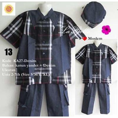 Baju Koko Anak Labella (Usia 2 - 7Th) N62 Berkualitas