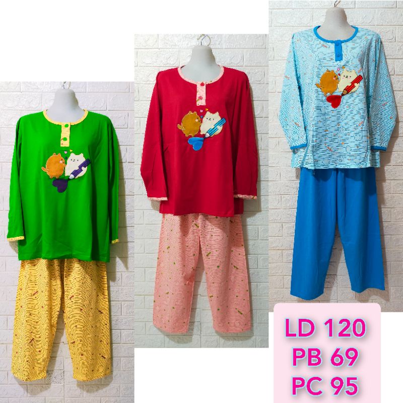 BAJU TIDUR / PIYAMA JUMBO PP DAILILAN