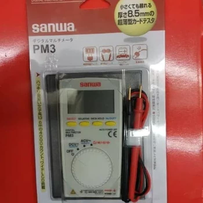 MULTITESTER SANWA PM3 - SANWA PM3 - SANWA ~El~Xt1~