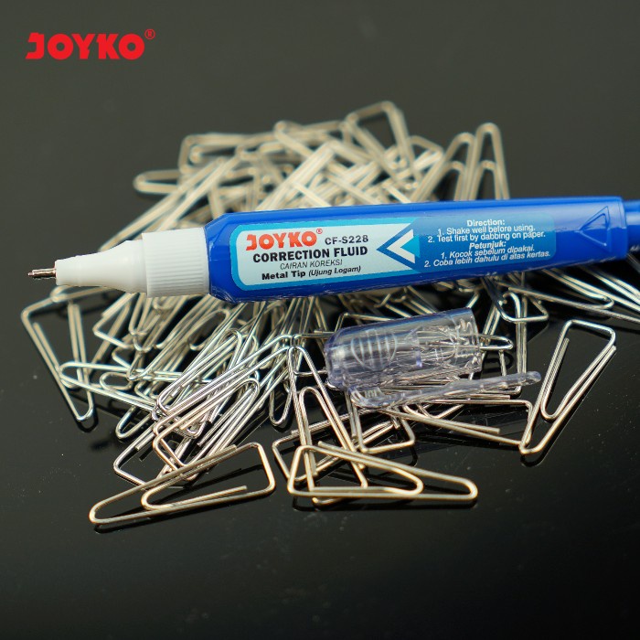 

TULIS-ALAT- CORRECTION FLUID CAIRAN KOREKSI PENGHAPUS CAIR JOYKO CF-S228 -ALAT-TULIS.