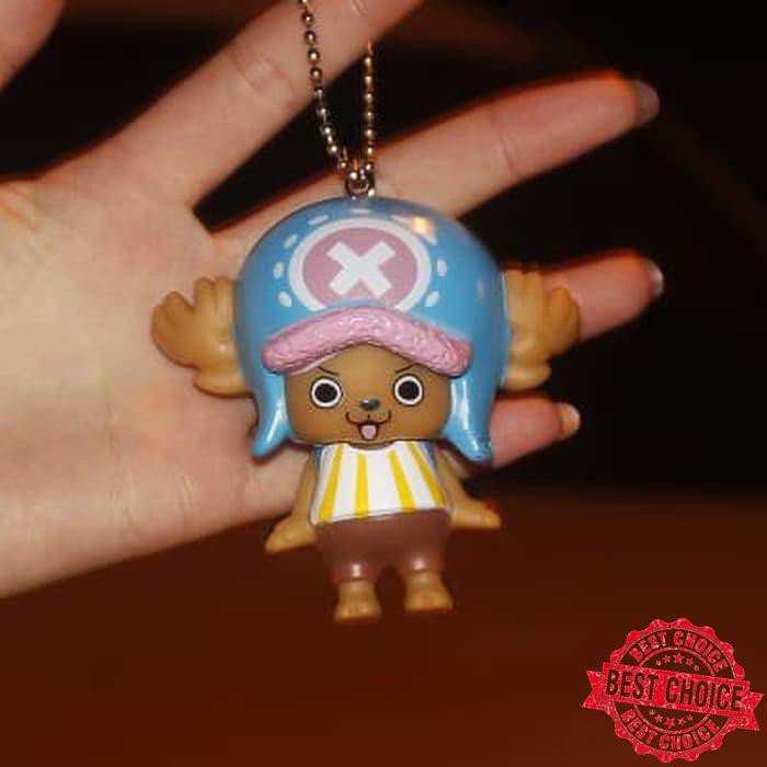 Promo Keychain gantungan kunci tas anime one piece chopper besar Murmer