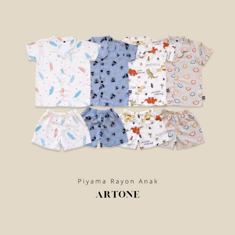 Setelan anak Piyama Rayon Artone
