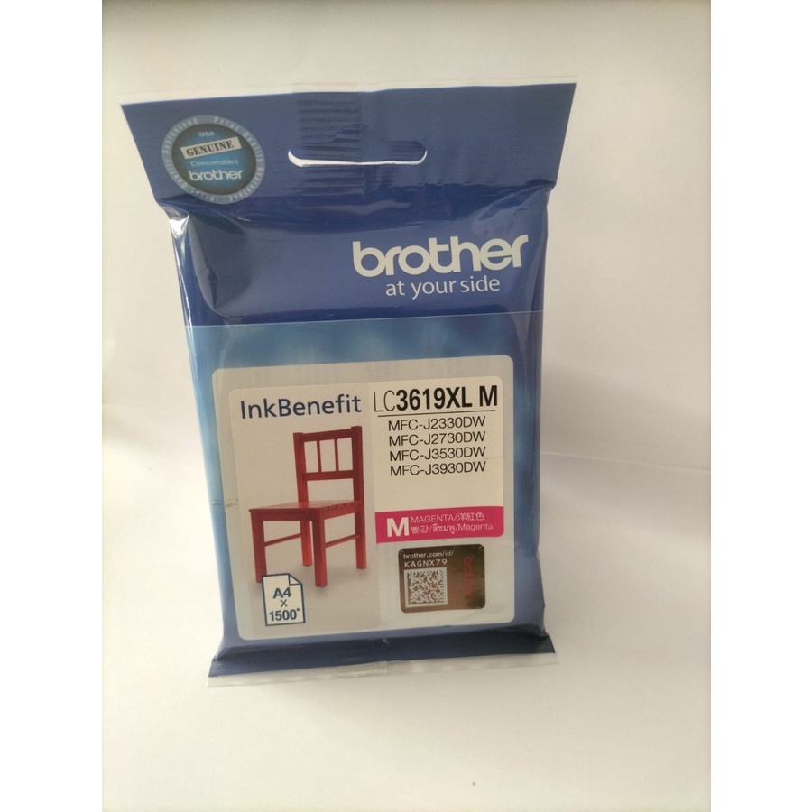 Tinta Brother LC3619XL - Tinta Brother LC-3619 XL For MFC-J3530DW JXXX