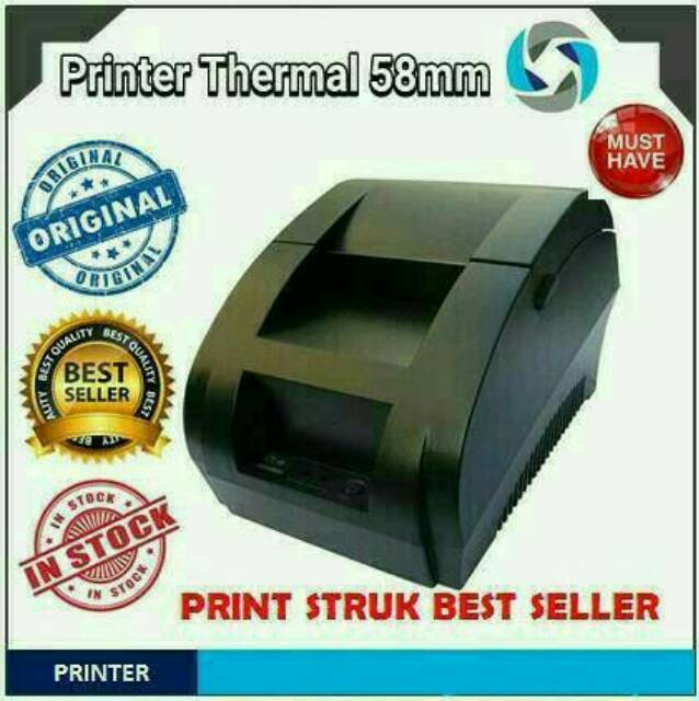 Paket Printer kasir thermal dan software