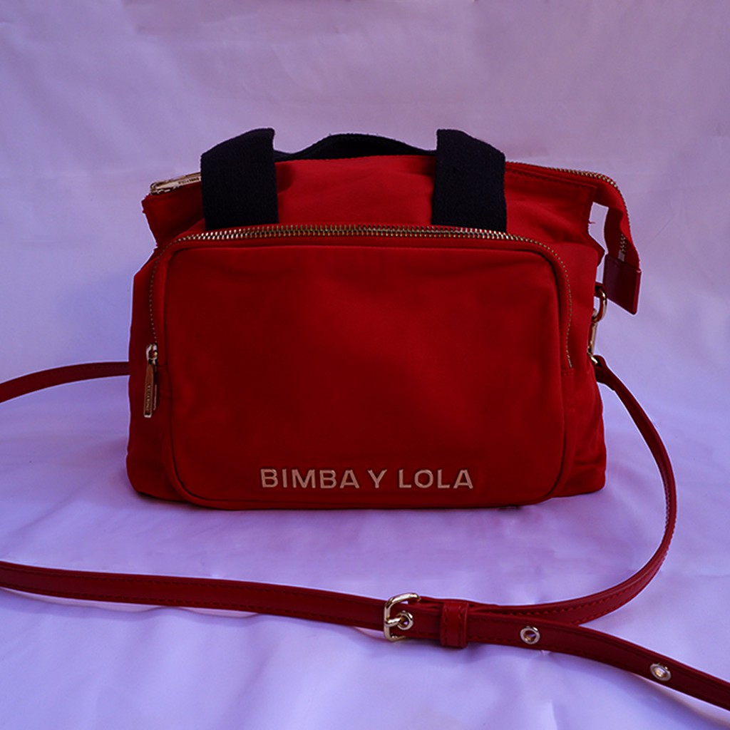 TAS BIMBA Y LOLA ORIGINAL PRELOVED AUTHENTIC STRAP LEATHER