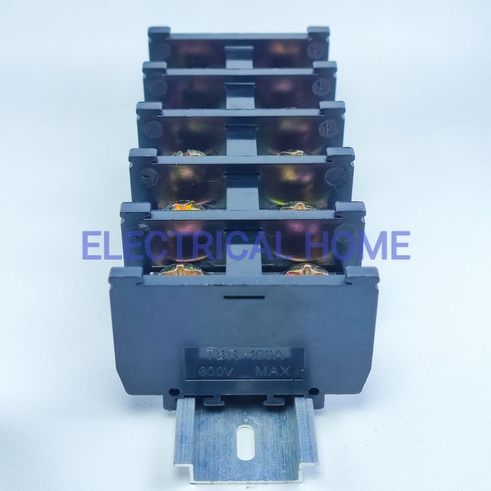 TERMINAL BLOCK TBR 100A DIN RAIL.