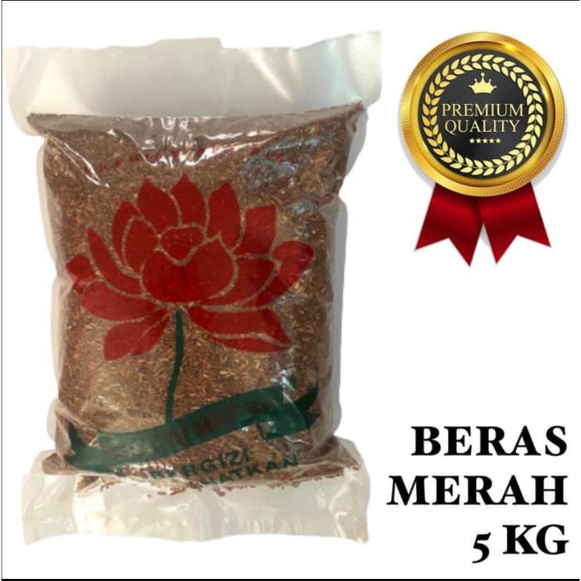 

Beras Merah 5kg Premium Teratai