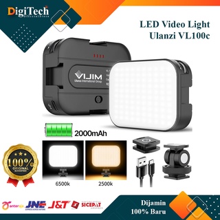 Ulanzi Vijim VL100C Bi Color Adjustable LED Video Light Lampu Studio