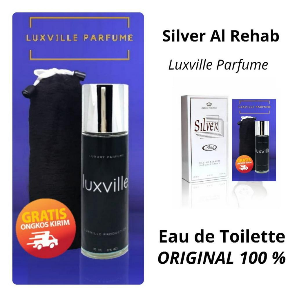 parfum pria original silver white - farfum lembut tahan lama dungeon aroma eksotik