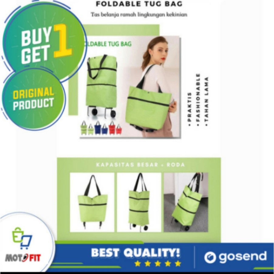 paket 2 pcs Gemi Shopping Bag BUY 1 GET 1 ORIGINAL