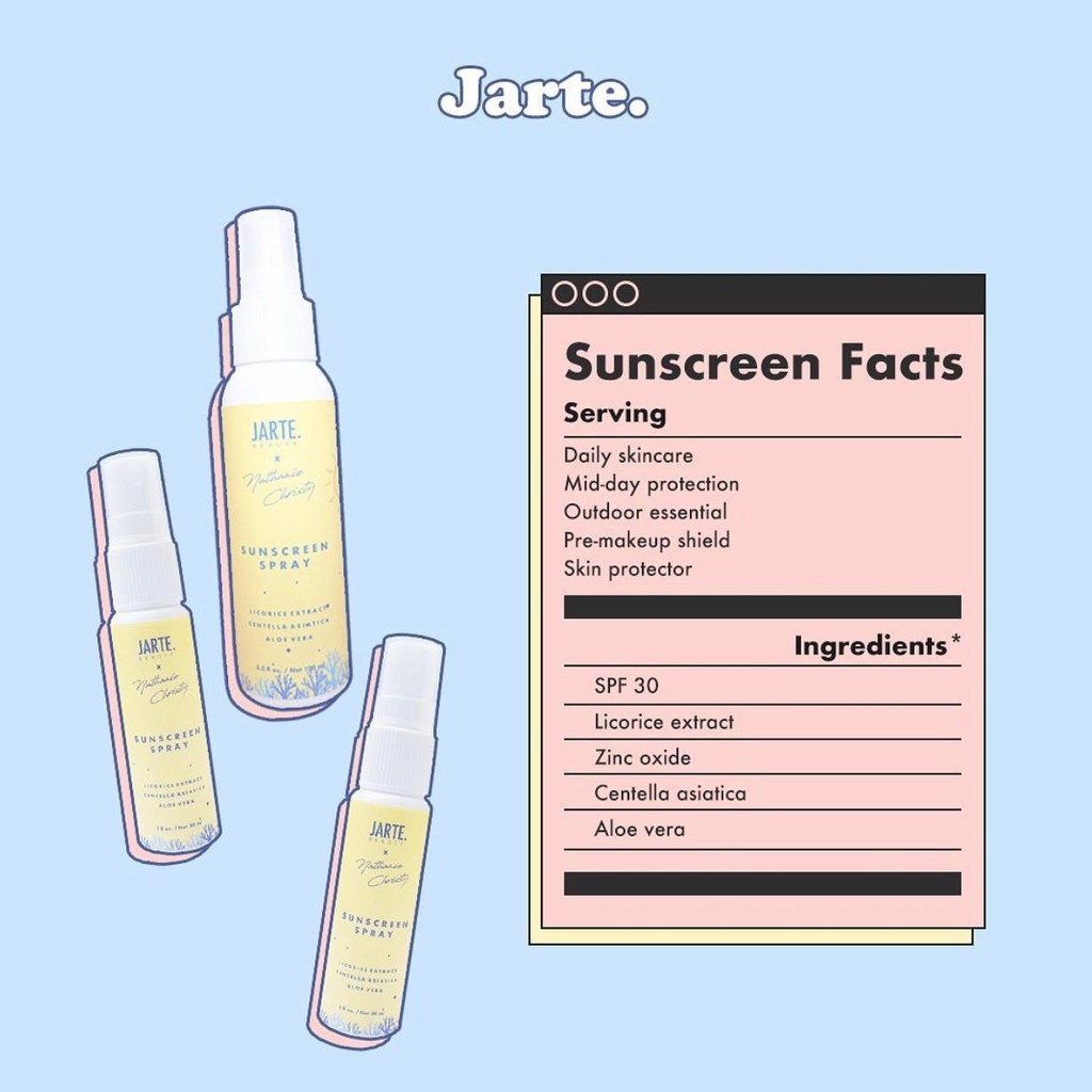 JARTE Sunscreen Spray