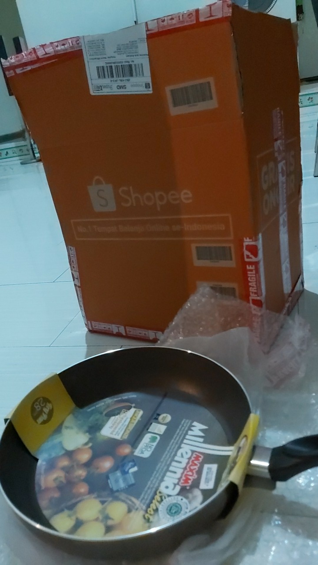 Maxim Millenia Select Bronze Wajan Teflon Anti Lengket 28cm Frypan