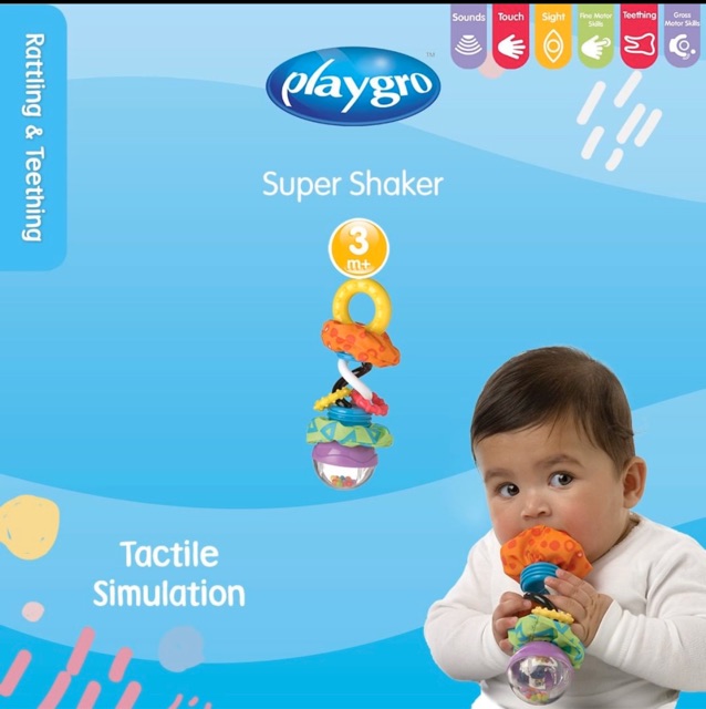 Playgro Super Shaker - Mainan Bayi