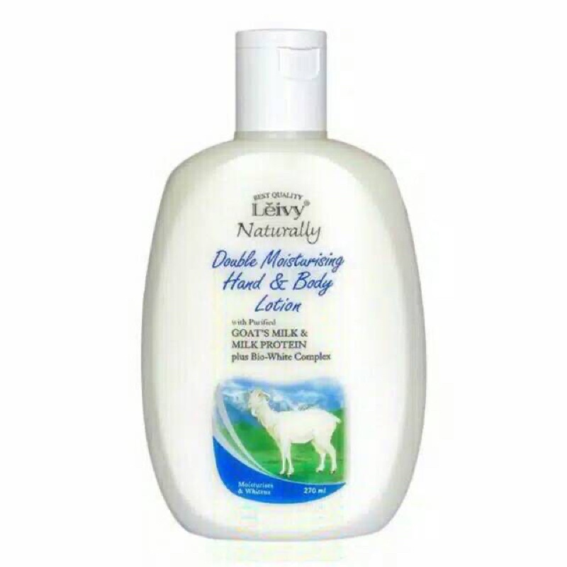 Leivy Hand & Body 270ml Goats Milk (HBL) / body lotion / leivy