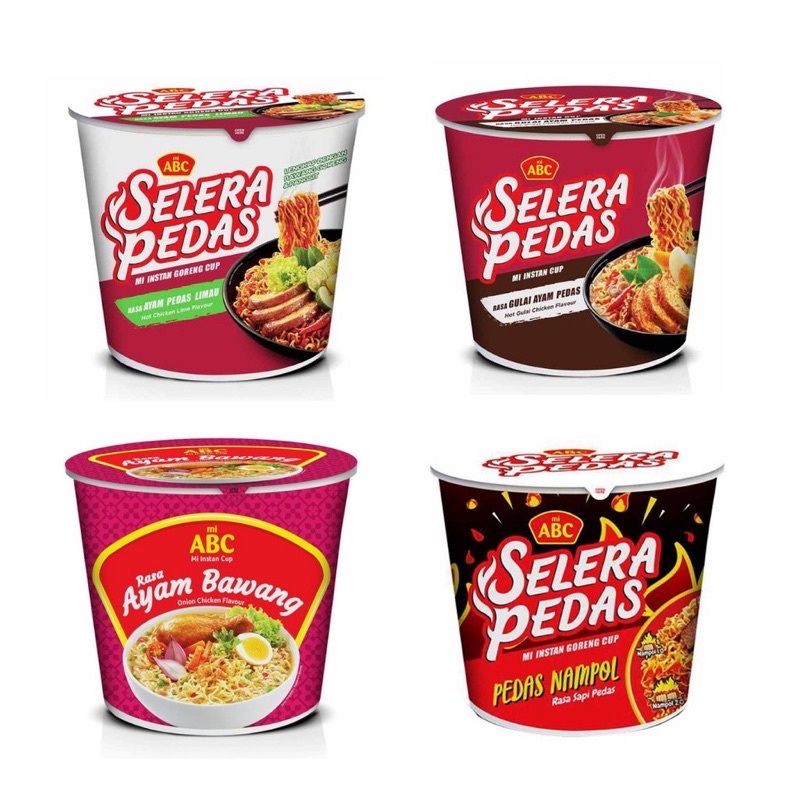 

MIE ABC SELERA PEDAS CUP 60 GR