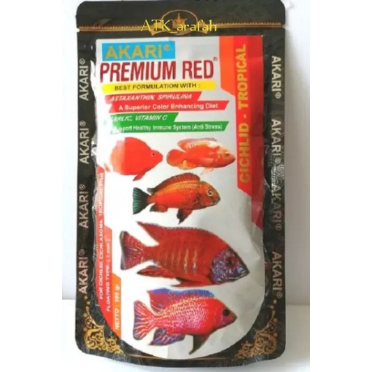 Pelet AKARI PREMIUM RED REPACK 10gr 25gr Original