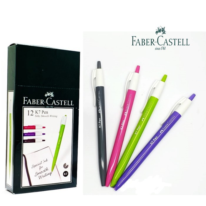 

Pulpen K7 Faber Castell - 0.7 mm