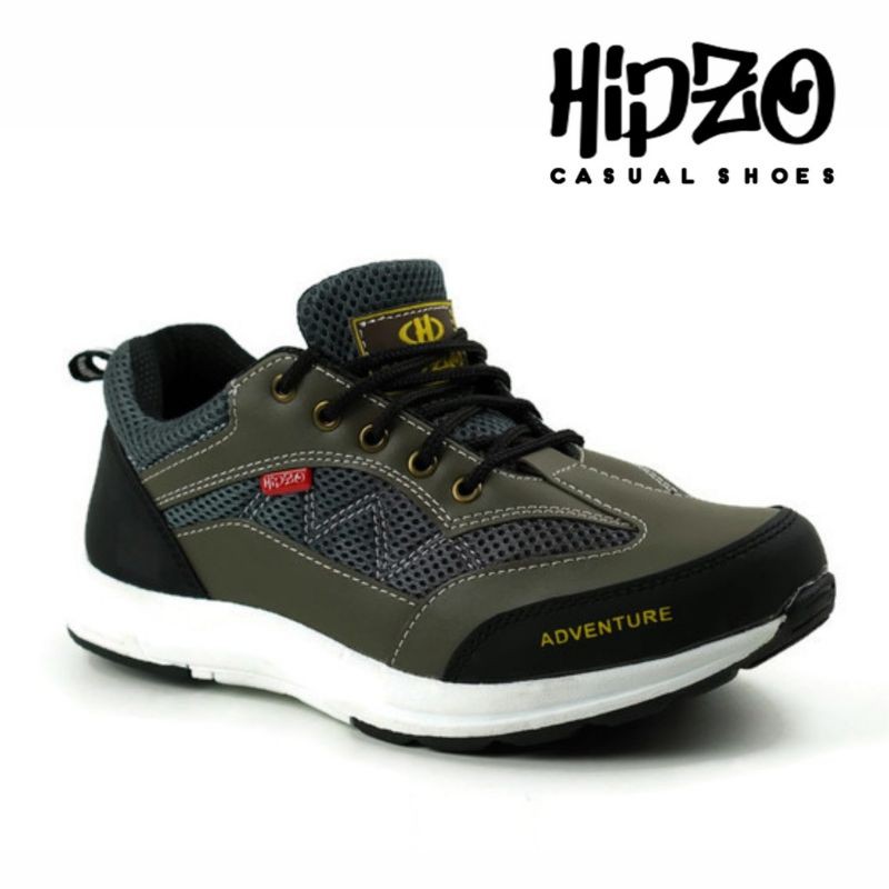 XU86L Sepatu Pria Hipzo M 039 Sepatu Safety Kasual Sport Olahraga