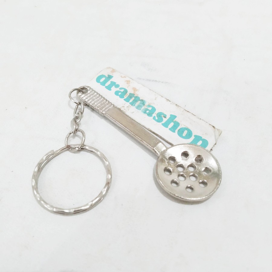 Key Chain Gantungan Kunci Ganci perkakas rumah tangga saringan gorengan dramashop