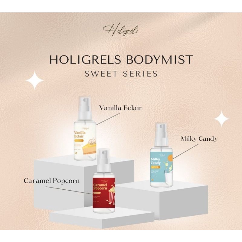 SUPER SALE !! HOLIGRELS BODYMIST PARFUME