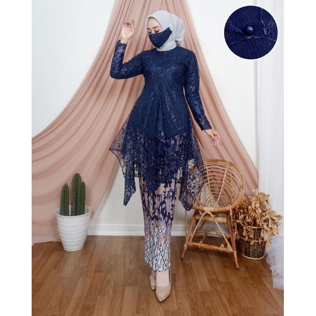 EK-> (COD) TUNIK JUBRAI - SET KEBAYA - SET KEBAYA MODERN - SETELAN KEBAYA - SETELAN KEBAYA MODERN - ATASAN KEBAYA - ATASAN KEBAYA MODERN - ATASAN KEBAYA KONDANGAN - KEBAYA BALI - KEBAYA SELENDANG - KEBAYA MODERN - SETELAN KEBAYA - KEBAYA BARU-SETELAN NAVY
