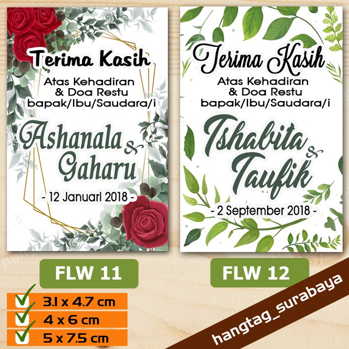 

Kartu Ucapan Terimakasih/Tag souvenir/kartu ucapan/ kartu terimakasih/ kupon souvenir/ Tag Thanks