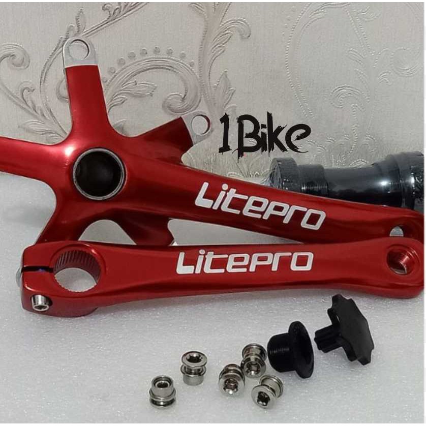 Crank set arm Litepro include BB Holowtech 2 BCD 130