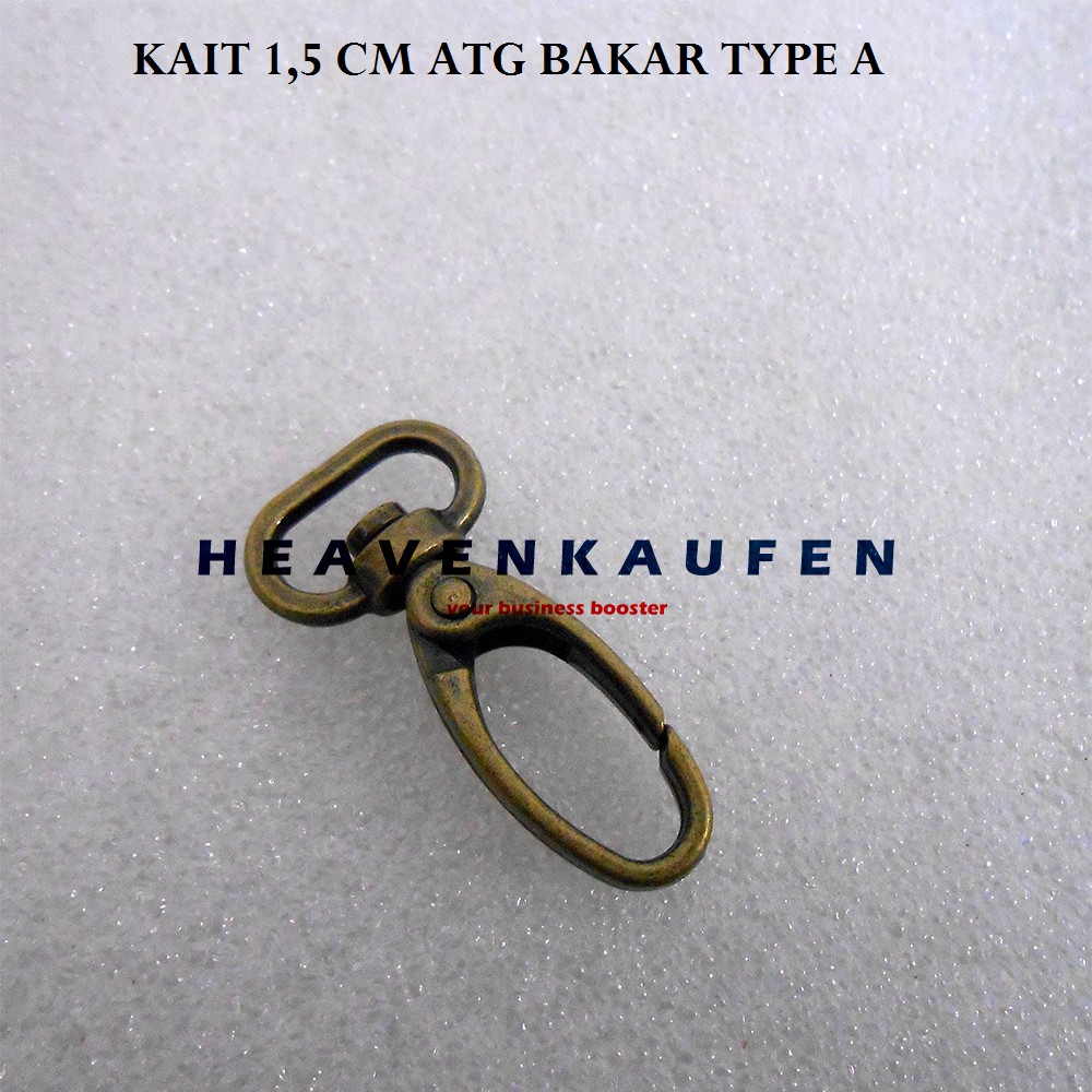 Pengait Kait 1,5 cm Antique Gold ATG Type A